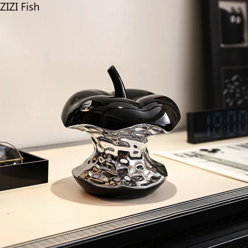 50 Stunning Simulated Apple Ceramic Ornaments - Elevate Your Home & Office Decor Now!
