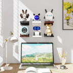 The Mini Ledge Set — 4-Pack Floating Shelves