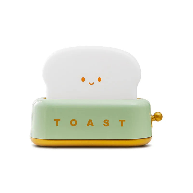 The Toast Nightlight — Rechargeable Smile-Face Lamp