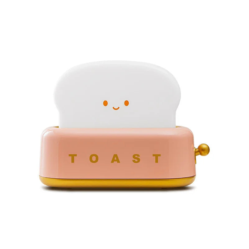 The Toast Nightlight — Rechargeable Smile-Face Lamp