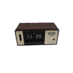Minimalist Retro Table Clocks Turn The Page Digital Desk Clock Living Room Modern Desktop Watch Office Decorative Ornaments