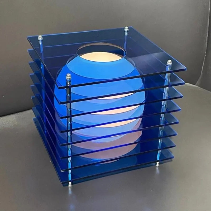 The Halo Moon Lamp — Suspended Ambient Light