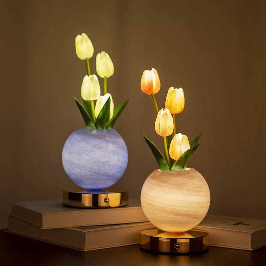 The Tulip Bouquet Lamp — Rechargeable LED