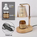 The Flameless Candle Warmer — Dimmable with Timer
