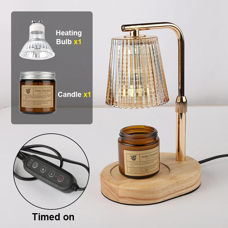 The Flameless Candle Warmer — Dimmable with Timer