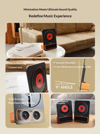 JAEK AUDIO C30 CD Player Wireless Bluetooth Minimalist Music Album Player HiFi Audio All-in-one Machine Phonograph Record Player