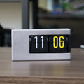 Automatic Flip Clock - Digital Desktop Alarm Clock with Vintage Retro Style, Minimalist Bedside & Office Decor, Unique Gift Idea