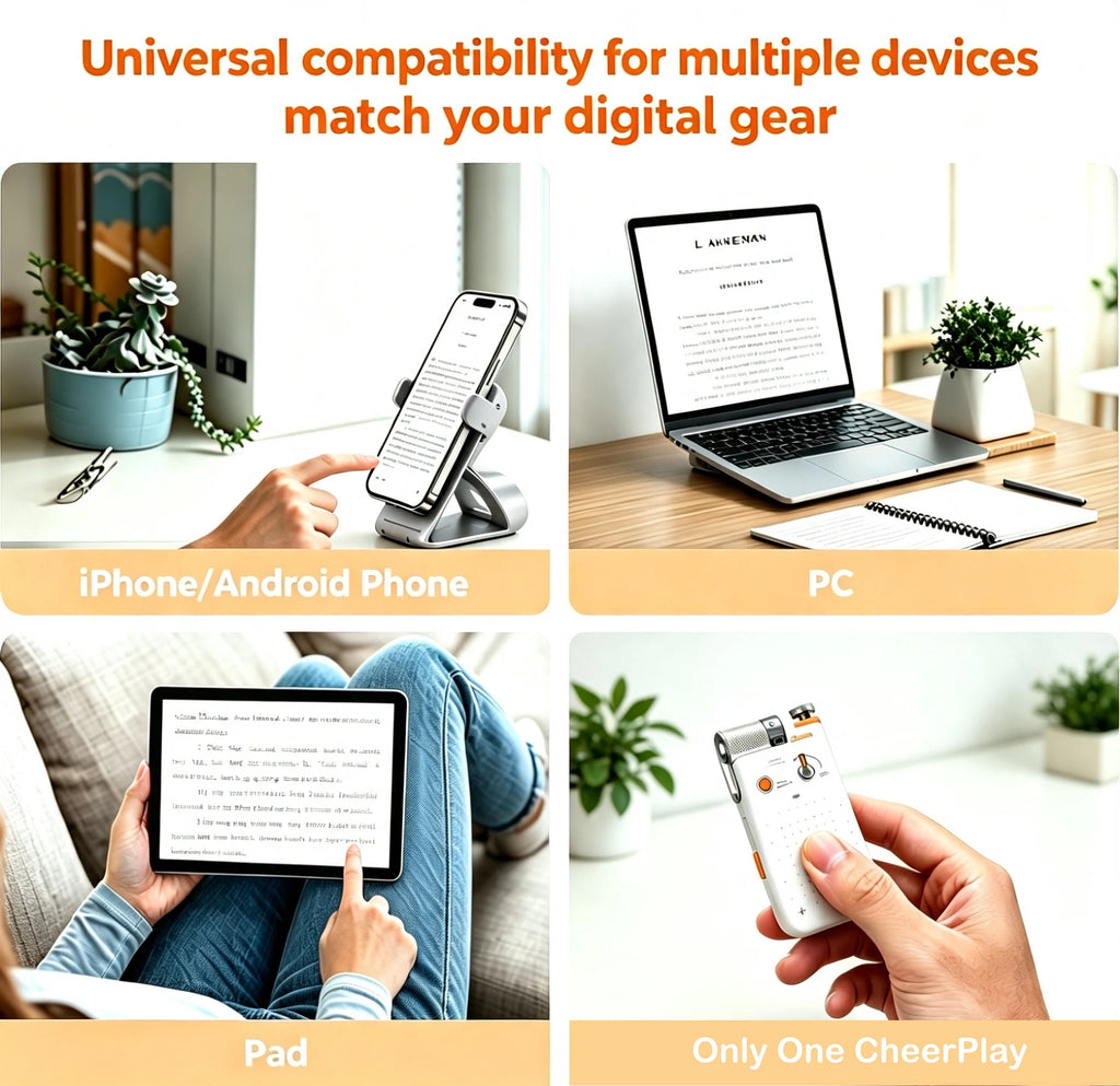 Cheerdots Cheerplay Mobile Phone Remote Control Bluetooth Thouchpad For iPhone iPad Android IOS Phones Tablets Laptop Computer