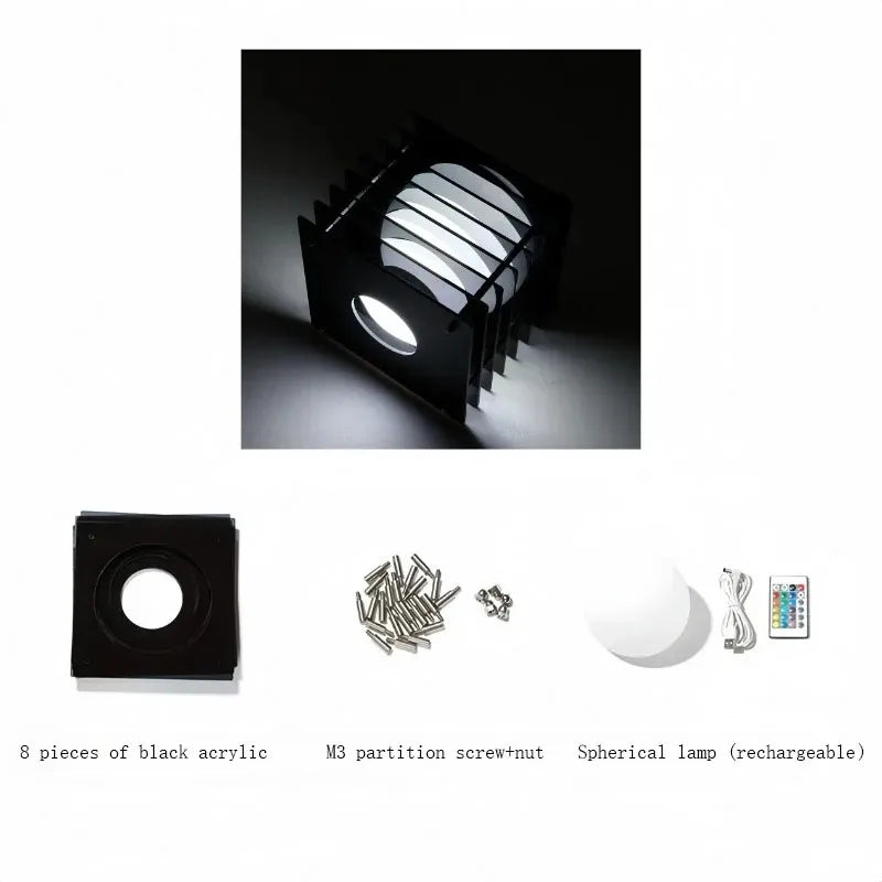The Halo Moon Lamp — Suspended Ambient Light