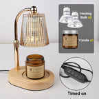 The Flameless Candle Warmer — Dimmable with Timer