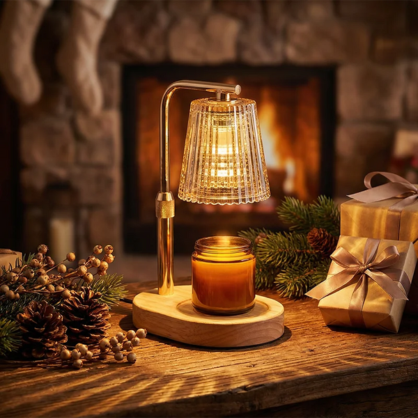 The Flameless Candle Warmer — Dimmable with Timer