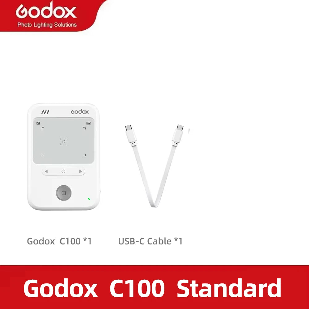 Godox C100 Transparent Viewfinder Mini CCD Portable Camera for Vlogging And Pocket Cam Film Light Meter with TF-Card 4G/8G/32GB