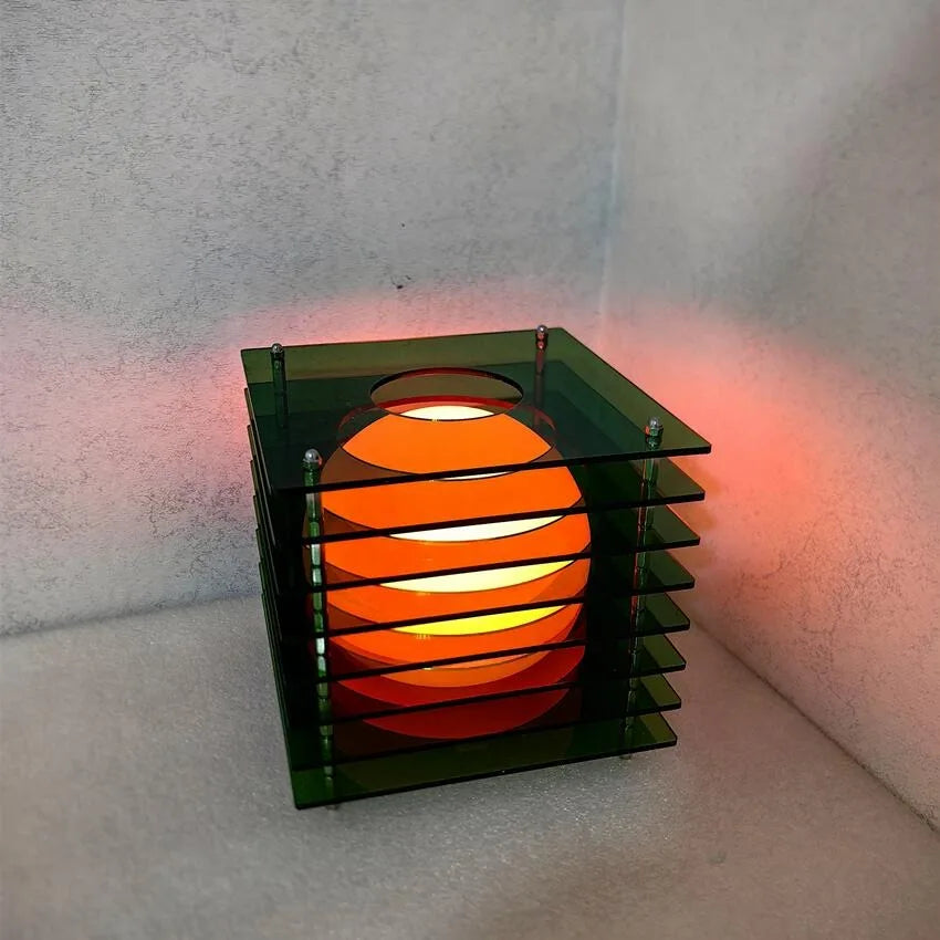 The Halo Moon Lamp — Suspended Ambient Light