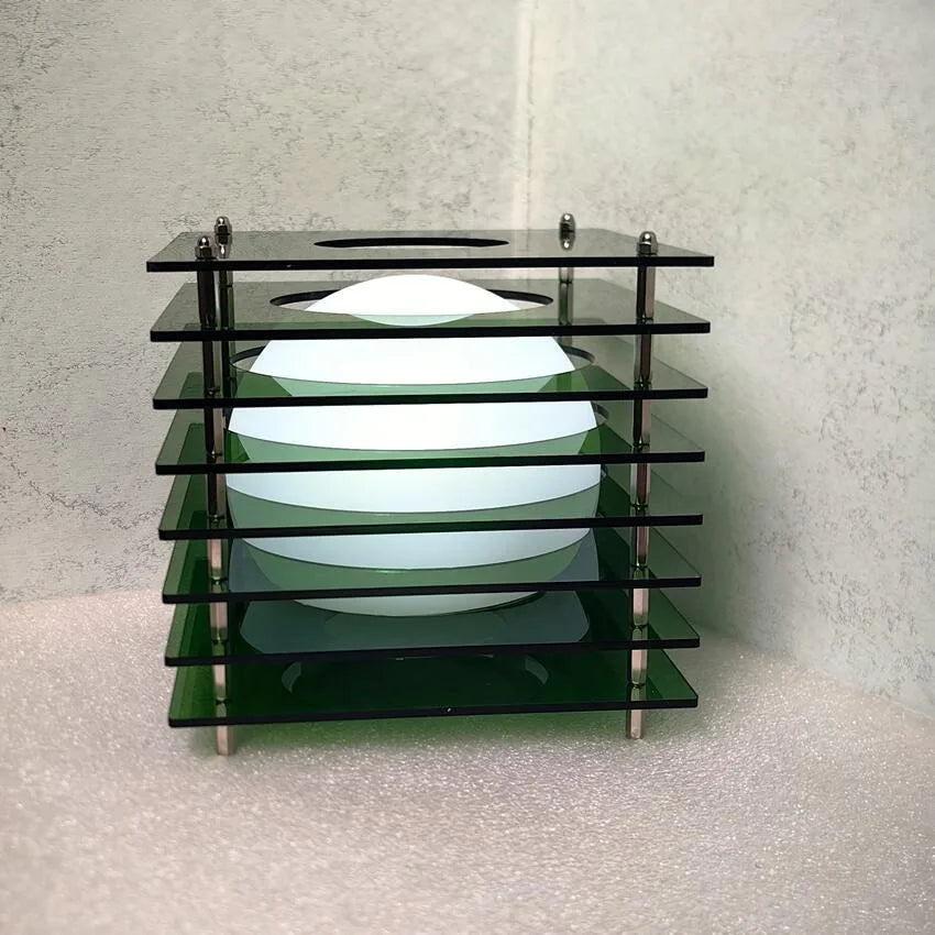 The Halo Moon Lamp — Suspended Ambient Light