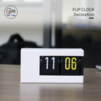 Automatic Flip Clock - Digital Desktop Alarm Clock with Vintage Retro Style, Minimalist Bedside & Office Decor, Unique Gift Idea