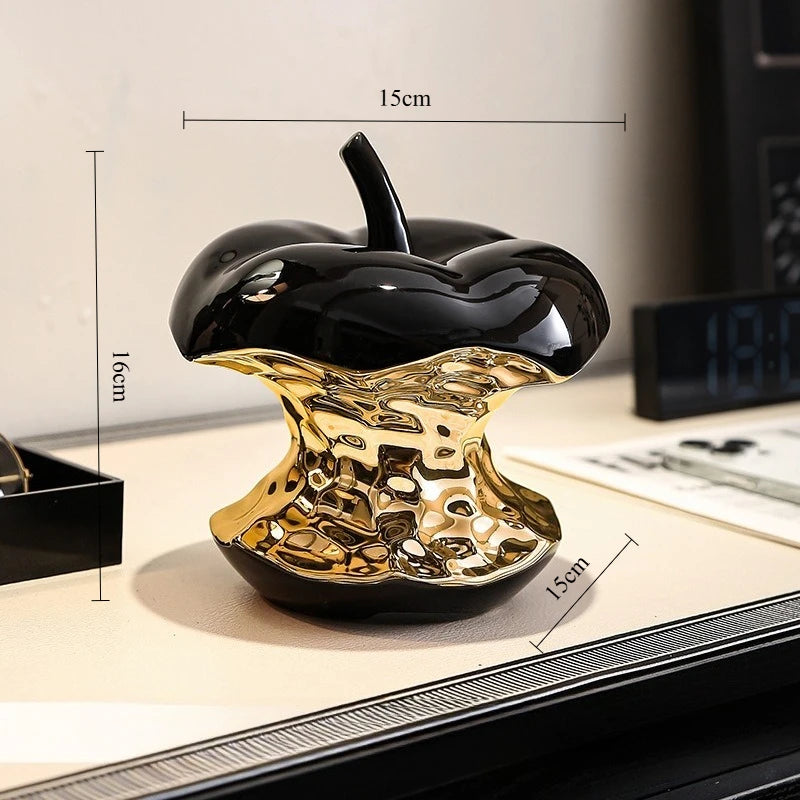 50 Stunning Simulated Apple Ceramic Ornaments - Elevate Your Home & Office Decor Now!