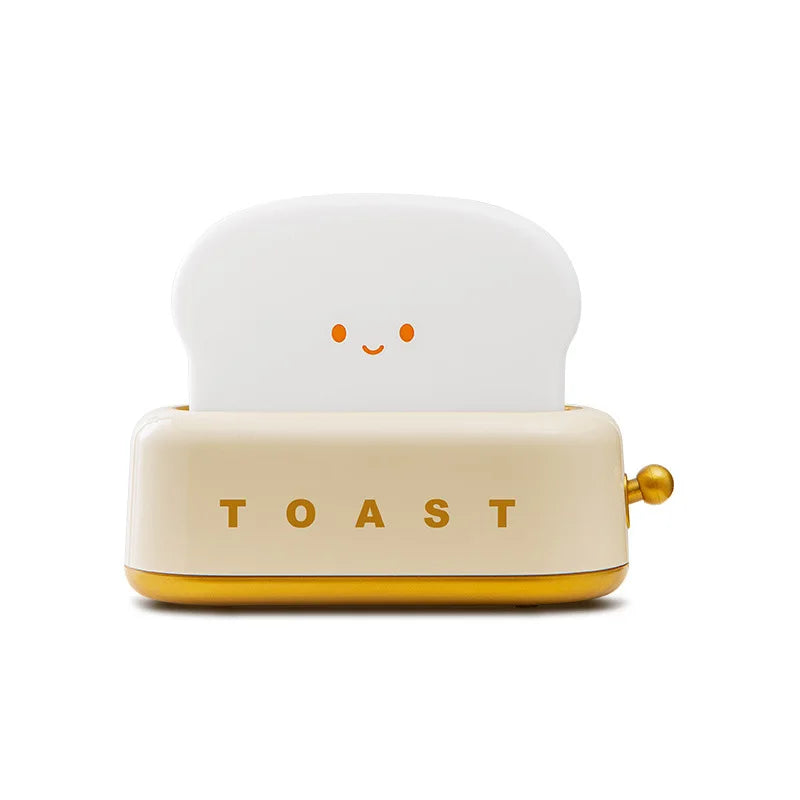 The Toast Nightlight — Rechargeable Smile-Face Lamp