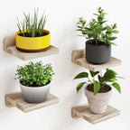 The Mini Ledge Set — 4-Pack Floating Shelves