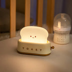 The Toast Nightlight — Rechargeable Smile-Face Lamp
