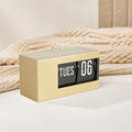 Simple Calendar Page-Turning Clock Fashion Decorative Pendulum Clock Japanese Smart Perpetual Calendar Page-Turning Clock