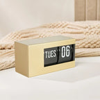 Simple Calendar Page-Turning Clock Fashion Decorative Pendulum Clock Japanese Smart Perpetual Calendar Page-Turning Clock