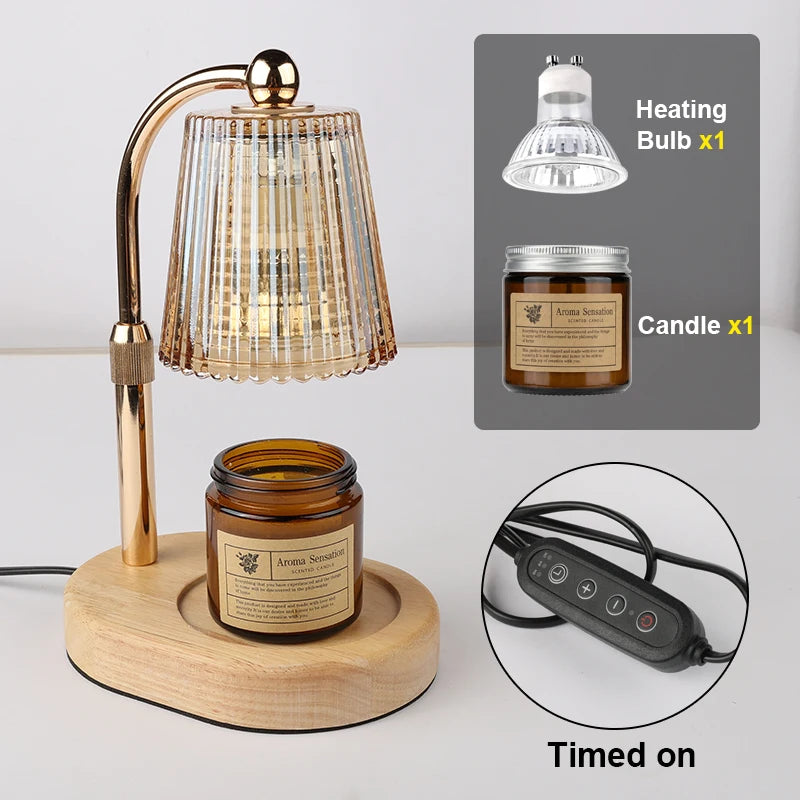 The Flameless Candle Warmer — Dimmable with Timer