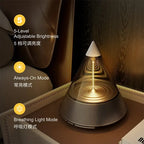 Creative Aromatherapy Atmosphere Lamp BT Speaker Quantum Light Bedroom Bedside Hifi Sound High Quality Wireless Stereo Subwoofer