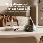 Creative Aromatherapy Atmosphere Lamp BT Speaker Quantum Light Bedroom Bedside Hifi Sound High Quality Wireless Stereo Subwoofer