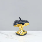 Electroplating Art Resin Carving Apples, Pear Statues, Living Room Decoration, Fruit Model Sculpture Crafts, Home Decoration