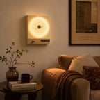Novelty Simple Metal Glass High-end Home Decor Sconce LED Room Wall Light For Bedroom Villa Living Room Lighting Fixtures