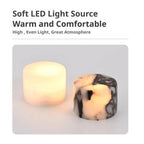 Natural Onyx Marble Touch Table Lamp Type-C Rechargeable Home Holiday LED Atmosphere Lamp Creative Multi-color Gradient Light