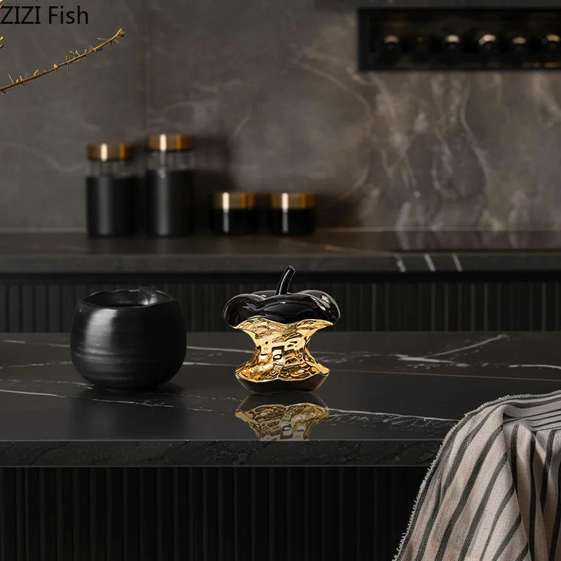 50 Stunning Simulated Apple Ceramic Ornaments - Elevate Your Home & Office Decor Now!
