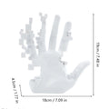 Pixel-Packed Sci-Fi Palm Ornament - Stunning Resin Art for Your Living Room Desk - Limited Stock!