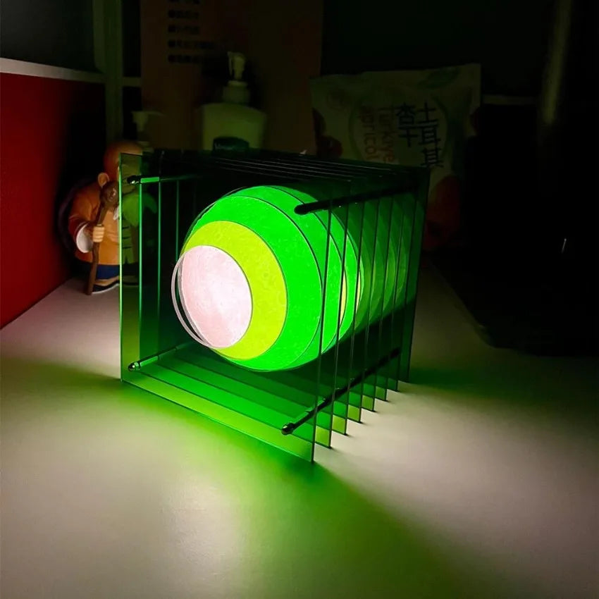 The Halo Moon Lamp — Suspended Ambient Light