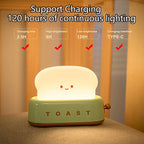 The Toast Nightlight — Rechargeable Smile-Face Lamp