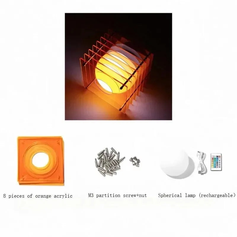 The Halo Moon Lamp — Suspended Ambient Light